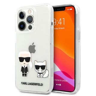 Karl Lagerfeld KLHCP13XCKTR iPhone 13 Pro Max hátlap tok - átlászó