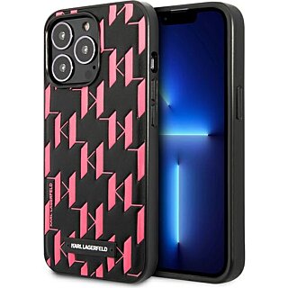 Karl Lagerfeld KLHCP13XMNMP1P iPhone 13 Pro Max kemény hátlap tok - rózsaszín