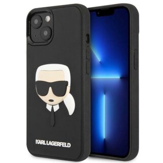 Karl Lagerfeld KLHCP14MKH3DBK iPhone 14 Plus kemény hátlap tok - fekete