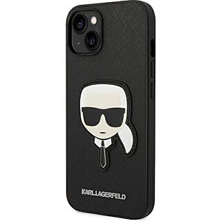 Karl Lagerfeld KLHCP14MSAPKHK iPhone 14 Plus kemény hátlap tok - fekete