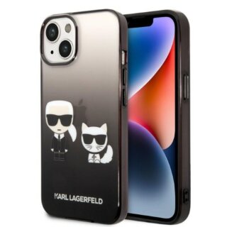 Karl Lagerfeld KLHCP14MTGKCK iPhone 14 Plus kemény hátlap tok - fekete