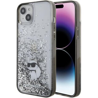 Karl Lagerfeld KLHCP15MLKCNSK iPhone 14 Plus / 15 Plus kemény hátlap tok - átlátszó