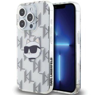 Karl Lagerfeld KLHCP15XHKLPCHT iPhone 15 Pro Max kemény hátlap tok - átlátszó