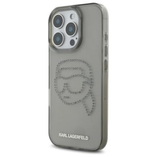 Karl Lagerfeld KLHCP16XHKHDCELK iPhone 16 Pro Max kemény hátlap tok - fekete