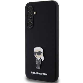 Karl Lagerfeld KLHCS23FEMHKNPK Samsung Galaxy S23 FE szilikon hátlap tok - fekete