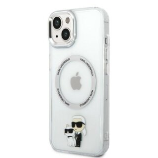 Karl Lagerfeld KLHMP14MHNKCIT MagSafe iPhone 14 Plus kemény hátlap tok - átlátszó