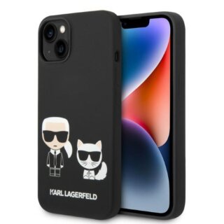 Karl Lagerfeld KLHMP14MSSKCK MagSafe iPhone 14 Plus kemény hátlap tok - fekete