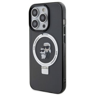 Karl Lagerfeld KLHMP15XHMRSKCK MagSafe iPhone 15 Pro Max kemény hátlap tok - fekete