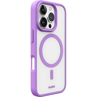 Laut Huex Protect MagSafe iPhone 16 Pro ütésálló szilikon hátlap tok - rózsaszín