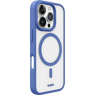 Laut Huex Protect MagSafe iPhone 16 Pro ütésálló szilikon hátlap tok - kék