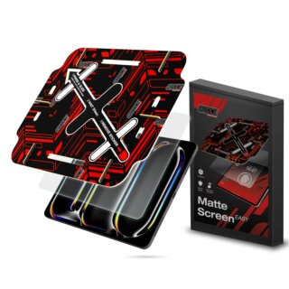 GrizzGlass MatteScreen iPad Pro 11" (2024) kijelzővédő fólia felhelyező applikátorral - matt