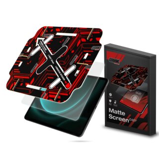 GrizzGlass MatteScreen Samsung Galaxy Tab S9 FE kijelzővédő fólia felhelyező applikátorral - matt