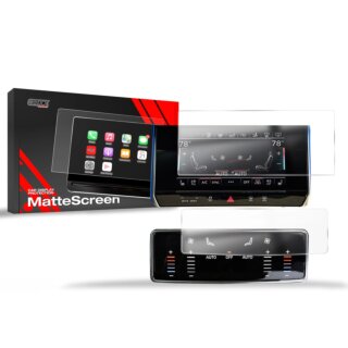 GrizzGlass CarDisplay MatteScreen Audi A6 C8 2018-2024 (2in1) autó kijelzővédő fólia - matt