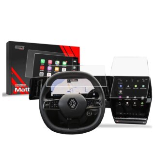 GrizzGlass CarDisplay Renault Scenic E-Tech 12 2024 (2in1) autó kijelzővédő fólia - matt