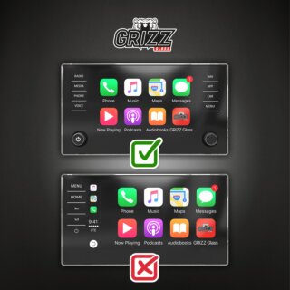 GrizzGlass Skoda Kodiaq 8" Amundsen kijelzővédő fólia - matt