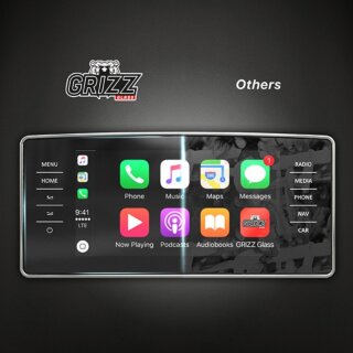 GrizzGlass CarDisplay MatteScreen Volvo FH (2023) kijelzővédő fólia - matt