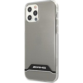 Mercedes AMG AMHCP12MTCBW iPhone 12 / 12 Pro kemény hátlap tok - átlátszó