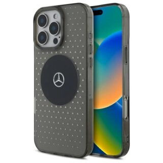Mercedes MEHMP16L23HCPK MagSafe iPhone 16 Pro kemény hátlap tok - fekete