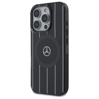 Mercedes MEHMP16L23HRSK MagSafe iPhone 16 Pro kemény hátlap tok - fekete