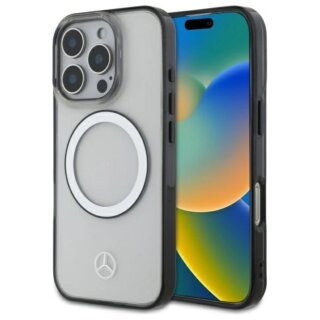 Mercedes MEHMP16L23HUOKC MagSafe iPhone 16 Pro kemény hátlap tok - átlátszó