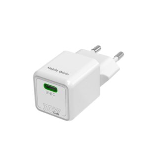 Mobile Origin PW23 hálózati töltő adapter (1x USB-C) 30W - fehér