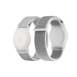 Mobile Origin Apple AirTag tépőzáras szíj - szürke