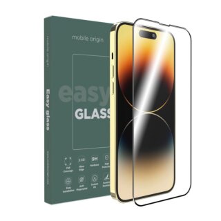 Mobile Origin EasyGlass iPhone 14 Pro Max teljes kijelzővédő üvegfólia