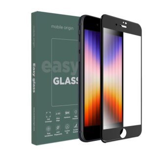 Mobile Origin EasyGlass iPhone SE (2022/2020) / 8 / 7 teljes kijelzővédő üvegfólia