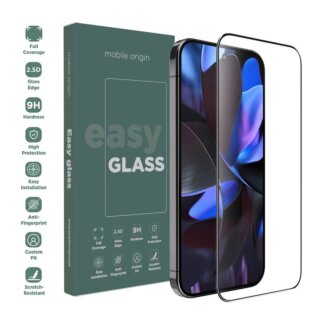 Mobile Origin EasyGlass Google Pixel 9 / Pixel 9 Pro teljes kijelzővédő üvegfólia