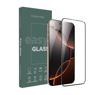 Mobile Origin EasyGlass iPhone 16 Pro teljes kijelzővédő üvegfólia