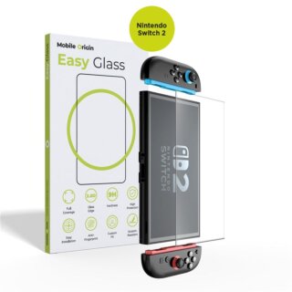 Mobile Origin EasyGlass Nintendo Switch 2 teljes kijelzővédő üvegfólia