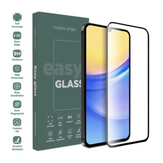 Mobile Origin EasyGlass Samsung Galaxy A15 5G teljes kijelzővédő üvegfólia