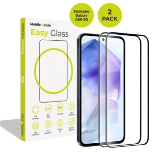 Mobile Origin EasyGlass Samsung Galaxy A56 5G teljes kijelzővédő üvegfólia - 2db