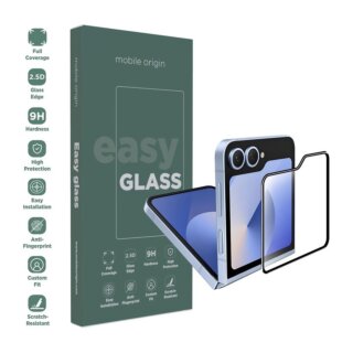 Mobile Origin EasyGlass Samsung Galaxy Z Flip 6 teljes kijelzővédő üvegfólia