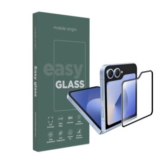 Mobile Origin EasyGlass Samsung Galaxy Z Flip 6 teljes kijelzővédő üvegfólia