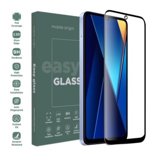 Mobile Origin EasyGlass Xiaomi Poco C65 / 13C Redmi teljes kijelzővédő üvegfólia
