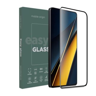 Mobile Origin EasyGlass Xiaomi Poco X6 Pro 5G teljes kijelzővédő üvegfólia