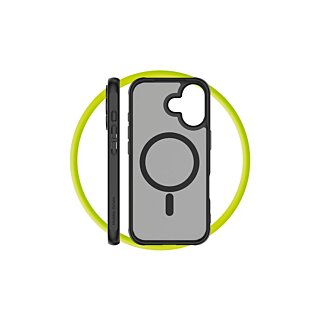 Mobile Origin Hybrid MagSafe iPhone 16 kemény hátlap tok - matt fekete