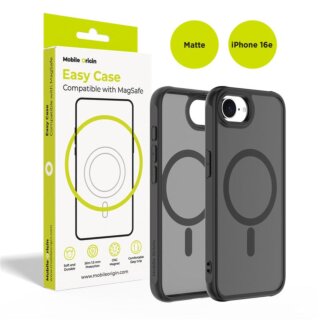 Mobile Origin Hybrid MagSafe iPhone 16e kemény hátlap tok - matt fekete