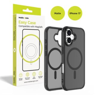Mobile Origin Hybrid MagSafe iPhone 17 kemény hátlap tok - matt fekete