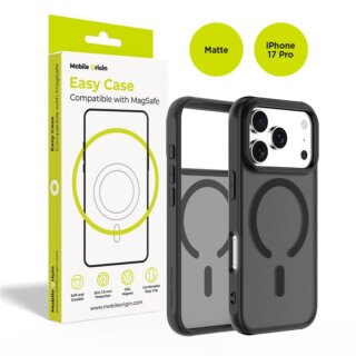 Mobile Origin Hybrid MagSafe iPhone 17 Pro kemény hátlap tok - matt fekete