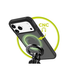 Mobile Origin Hybrid MagSafe iPhone 17 Pro Max kemény hátlap tok - matt fekete