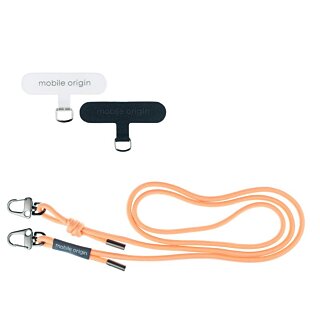 Mobile Origin univerzális okostelefon nyakpánt 6mm 82-163cm - rózsaszín