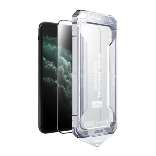 Mobile Origin iPhone 11 Pro teljes kijelzővédő üvegfólia felhelyezőkerettel