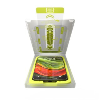 Mobile Origin Green iPhone 16 Pro kijelzővédő üvegfólia felhelyező applikátorral - 2db