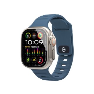 Mobile Origin Strap Apple Watch 46mm / 45mm / 44mm / Ultra 49mm szilikon szíj - kék