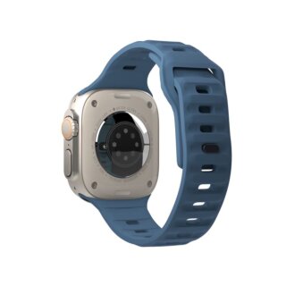 Mobile Origin Strap Apple Watch 46mm / 45mm / 44mm / Ultra 49mm szilikon szíj - kék