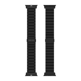 Mobile Origin Modena Apple Watch 46mm / 45mm / 44mm / Ultra 49mm titán szíj - fekete