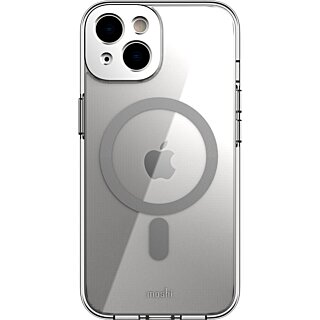 Moshi iGlaze MagSafe iPhone 14 Plus kemény hátlap tok - ezüst