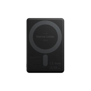 Native Union Active Magnetic MagSafe Powerbank 5000mAh külső akkumulátor - fekete